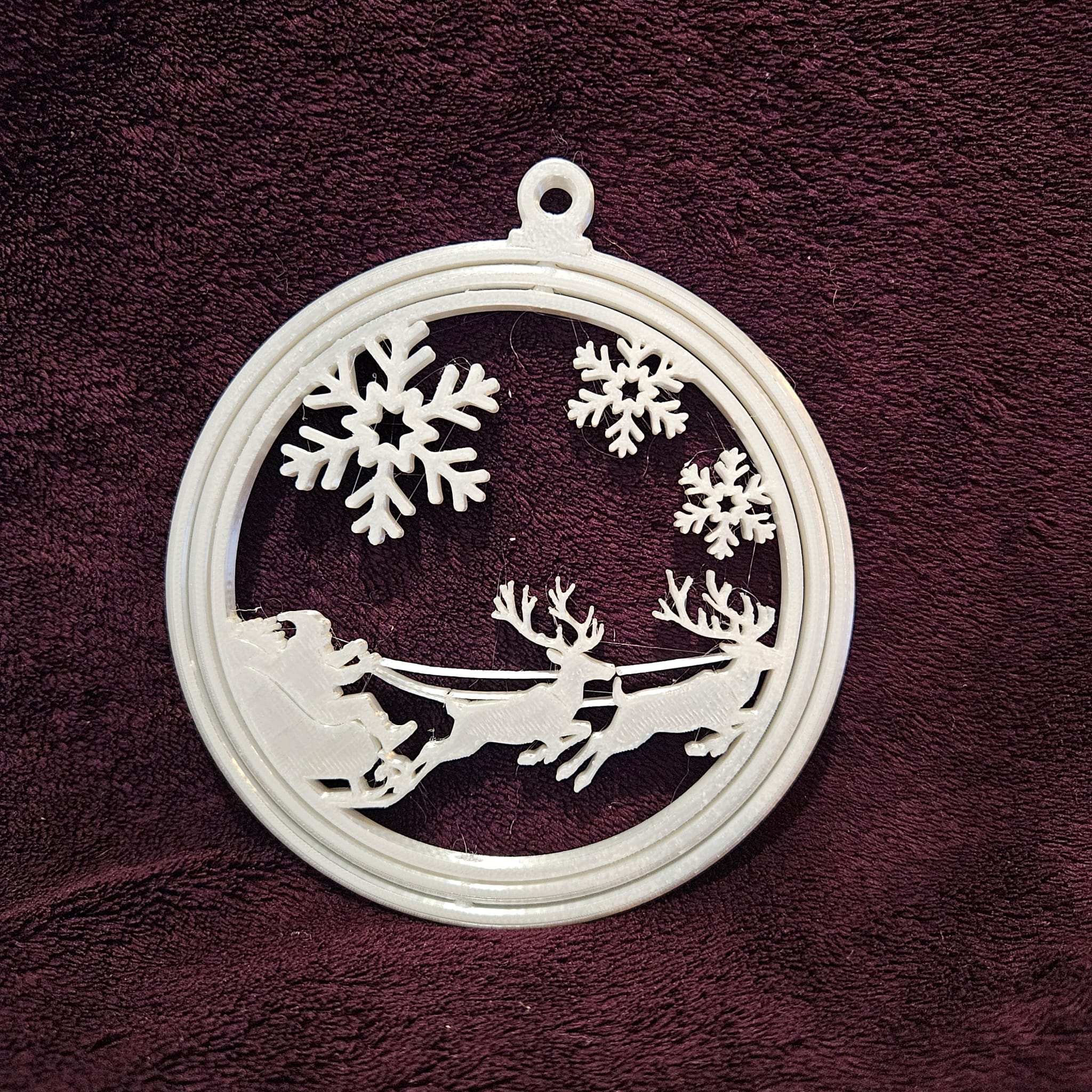 Boule de Noël – Scène de Noël – Image 4