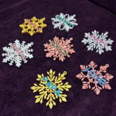 Flocon de neige personnalisable