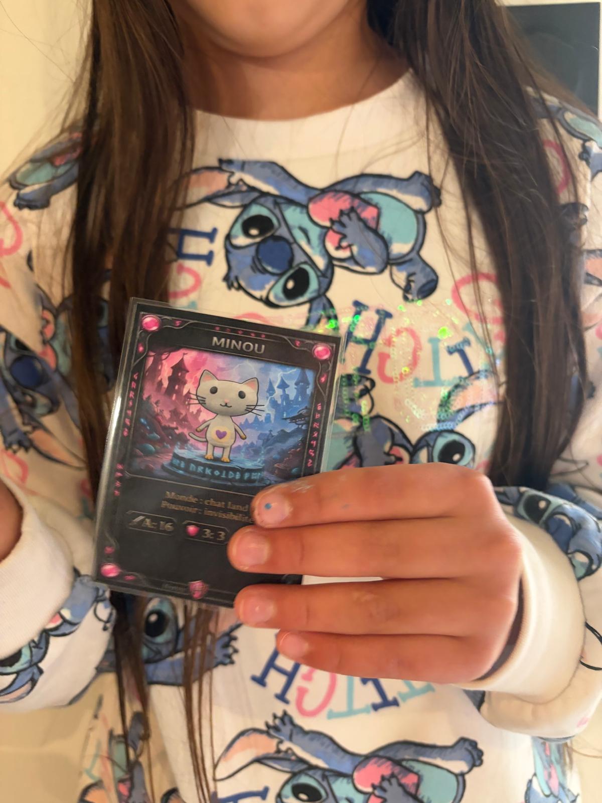 Carte AR — Tom, 9 ans